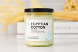 Egyptian Cotton Soy Candle