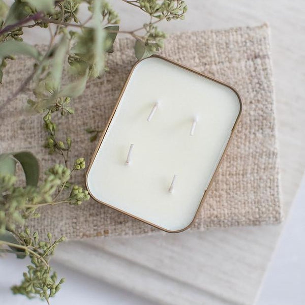 Honeysuckle Rose Tin Candles