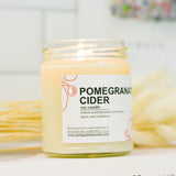 Pomegranate Cider Soy Candle