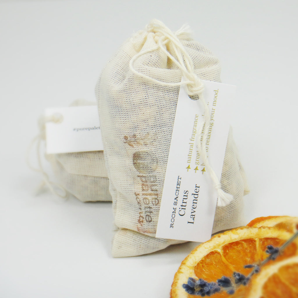 5 Cedarwood (Moth Repellent) Botanical Sachets – Pure Palette Scents