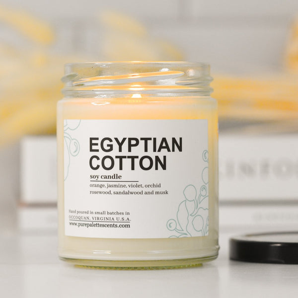 Egyptian Cotton Soy Candle