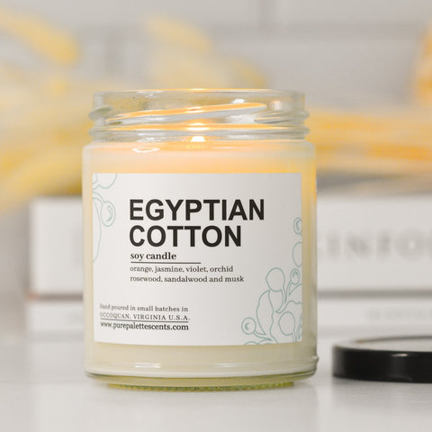 Egyptian Cotton Soy Candle