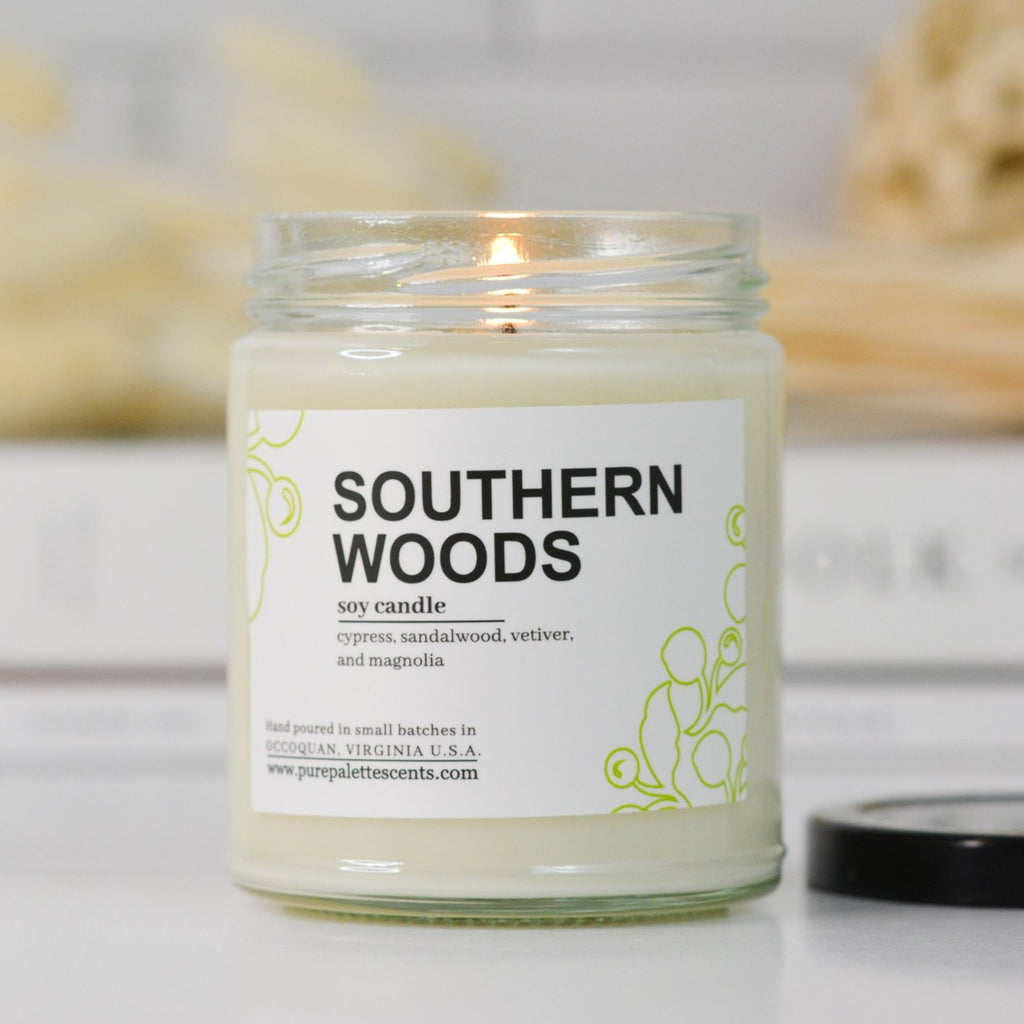 Southern Woods Soy Candle