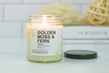 Golden Moss & Fern Soy Candle
