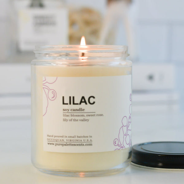 Lilac Soy Candle