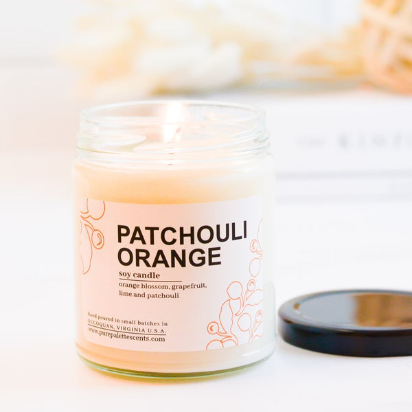 Patchouli Orange Soy Candle