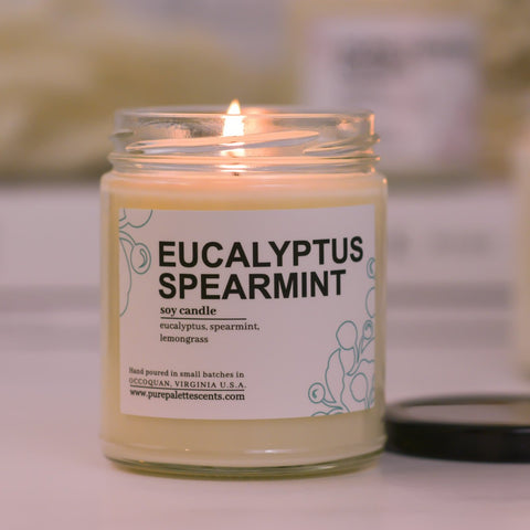 Eucalyptus Spearmint Soy Candle