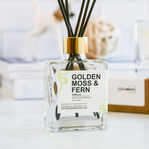 Golden Moss & Fern Room Diffusers